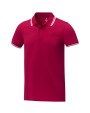 Polos personnalisable ELEVATE Polo tipping Amarago manches courtes homme