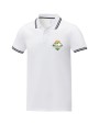 Polos personnalisable ELEVATE Polo tipping Amarago manches courtes homme
