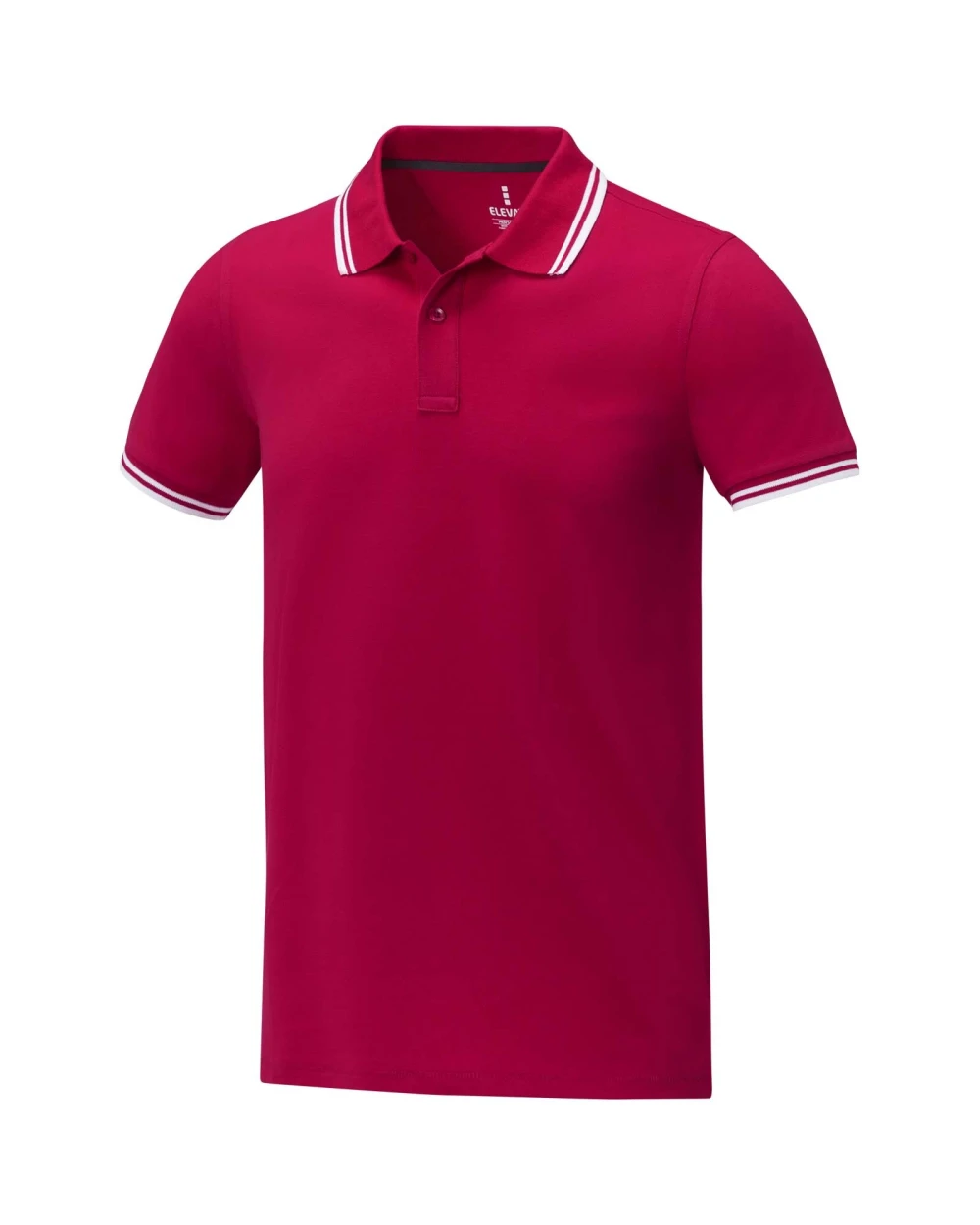 Polos personnalisable ELEVATE Polo tipping Amarago manches courtes homme