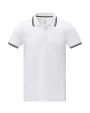 Polos personnalisable ELEVATE Polo tipping Amarago manches courtes homme