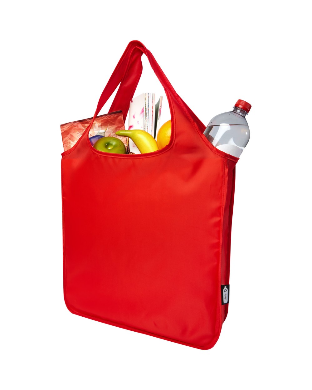 4DO Ash große faltbare rPET Tragetasche 14L Tote Bags personalisierbar