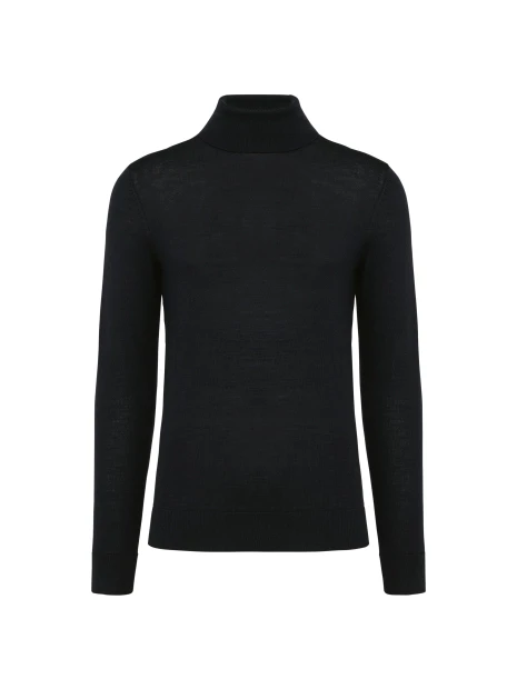 KARIBAN Pull Mérinos col roulé homme /api/colors/b9fdad4a-5e94-45cb-8c03-c08b349b28c3 personnalisable