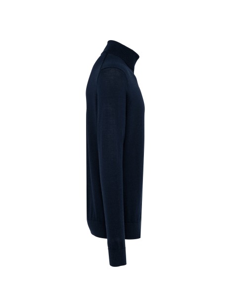 KARIBAN Pull Mérinos col roulé homme /api/colors/058f028c-f565-4146-9cba-11f5b0ade7a7 personnalisable