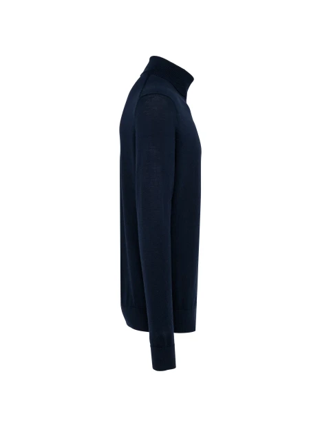 KARIBAN Pull Mérinos col roulé homme /api/colors/058f028c-f565-4146-9cba-11f5b0ade7a7 personnalisable