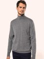 Pulls à personnaliser KARIBAN Pull Mérinos col roulé homme 