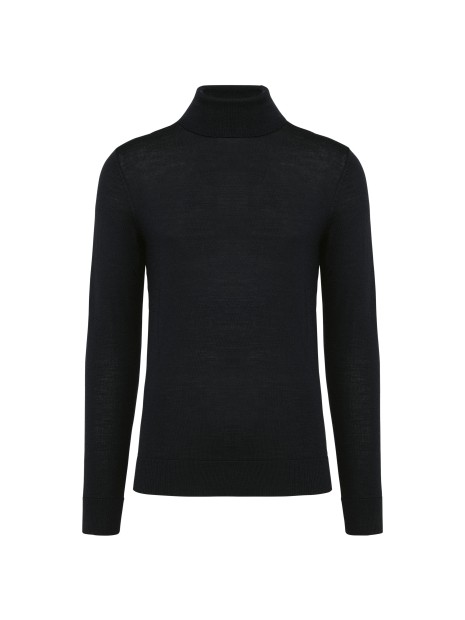 KARIBAN Pull Mérinos col roulé homme /api/colors/b9fdad4a-5e94-45cb-8c03-c08b349b28c3 personnalisable