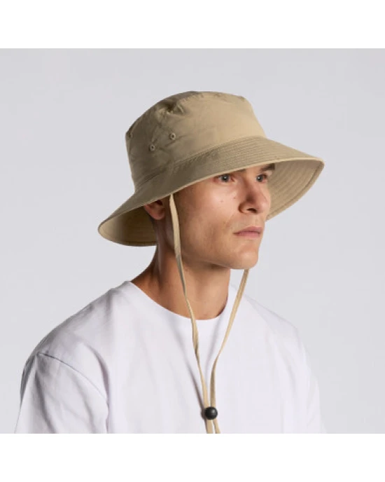 Casquettes personnalisable As Colour Nylon Wide Brim Bucket Hat