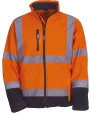 Softshells personnalisable YOKO Veste softshell haute visibilité