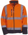 Softshells personnalisable YOKO Veste softshell haute visibilité