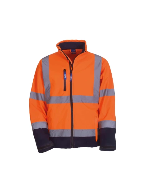 YOKO Veste softshell haute visibilité /api/colors/e4baf3f7-1f5c-46c1-9fb3-e23af16eef57 personnalisable