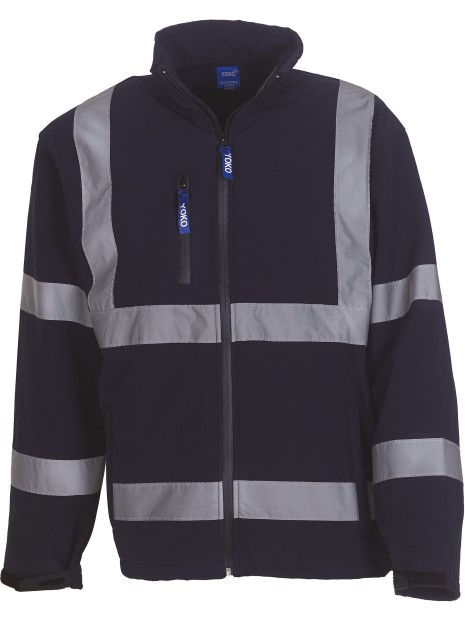 YOKO Veste softshell haute visibilité /api/colors/b68891a9-1d28-4f7a-8deb-775c45027afd personnalisable