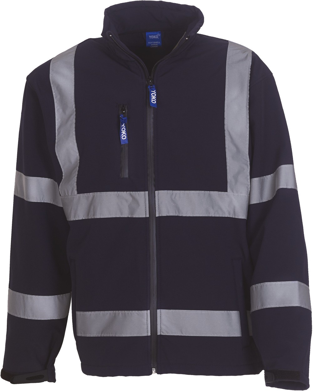 Softshells personnalisable YOKO Veste softshell haute visibilité