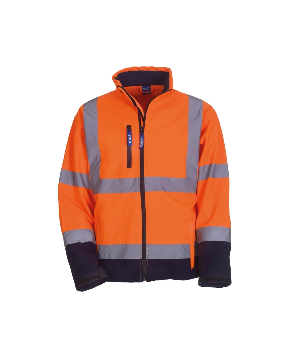Softshells personnalisable YOKO Veste softshell haute visibilité