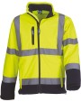 YOKO Hi-Vis Softshell Jacket Softshells personalisierbar