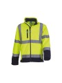 YOKO Veste softshell haute visibilité /api/colors/74288b48-d1b8-4317-95c5-a35b4207d507 personnalisable