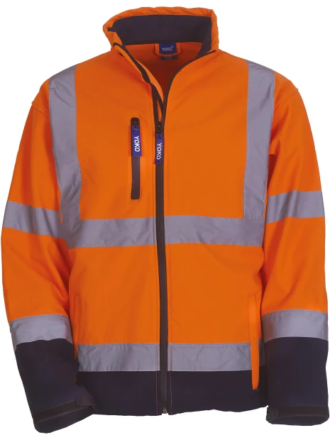 YOKO Veste softshell haute visibilité /api/colors/1f0ccf35-3755-48d9-b915-5e5175c1ca73 personnalisable