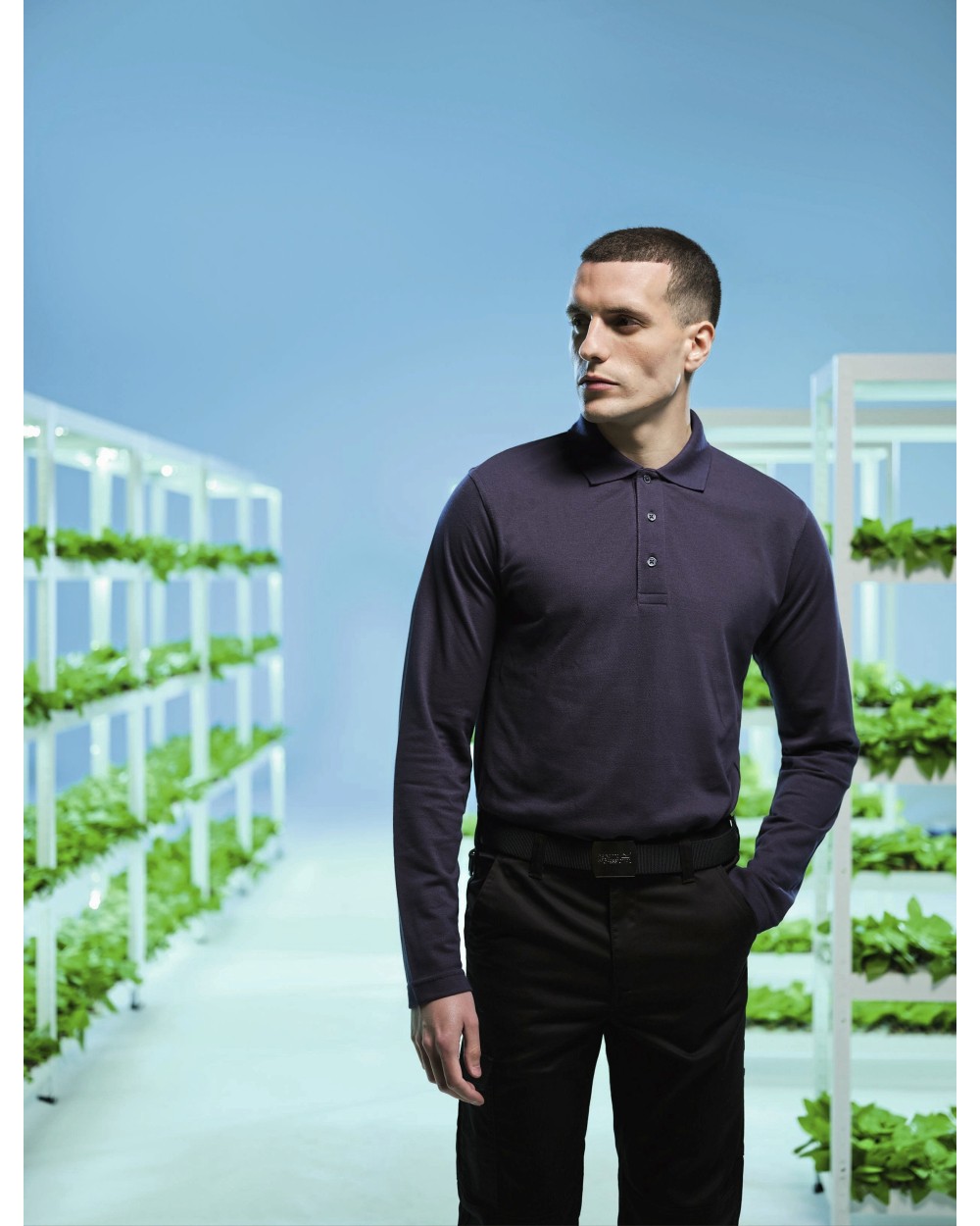 Polo's REGATTA Pro 65/35 Long Sleeve Polo voor bedrukking &amp; borduring