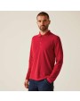 REGATTA Pro 65/35 Long Sleeve Polo Poloshirts personalisierbar