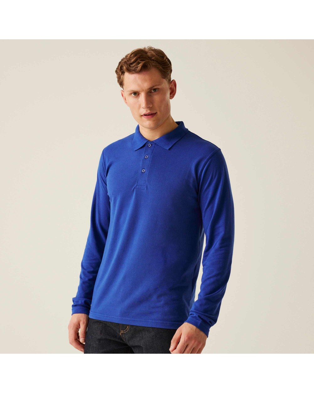 Polos personnalisable REGATTA Pro 65/35 Long Sleeve Polo