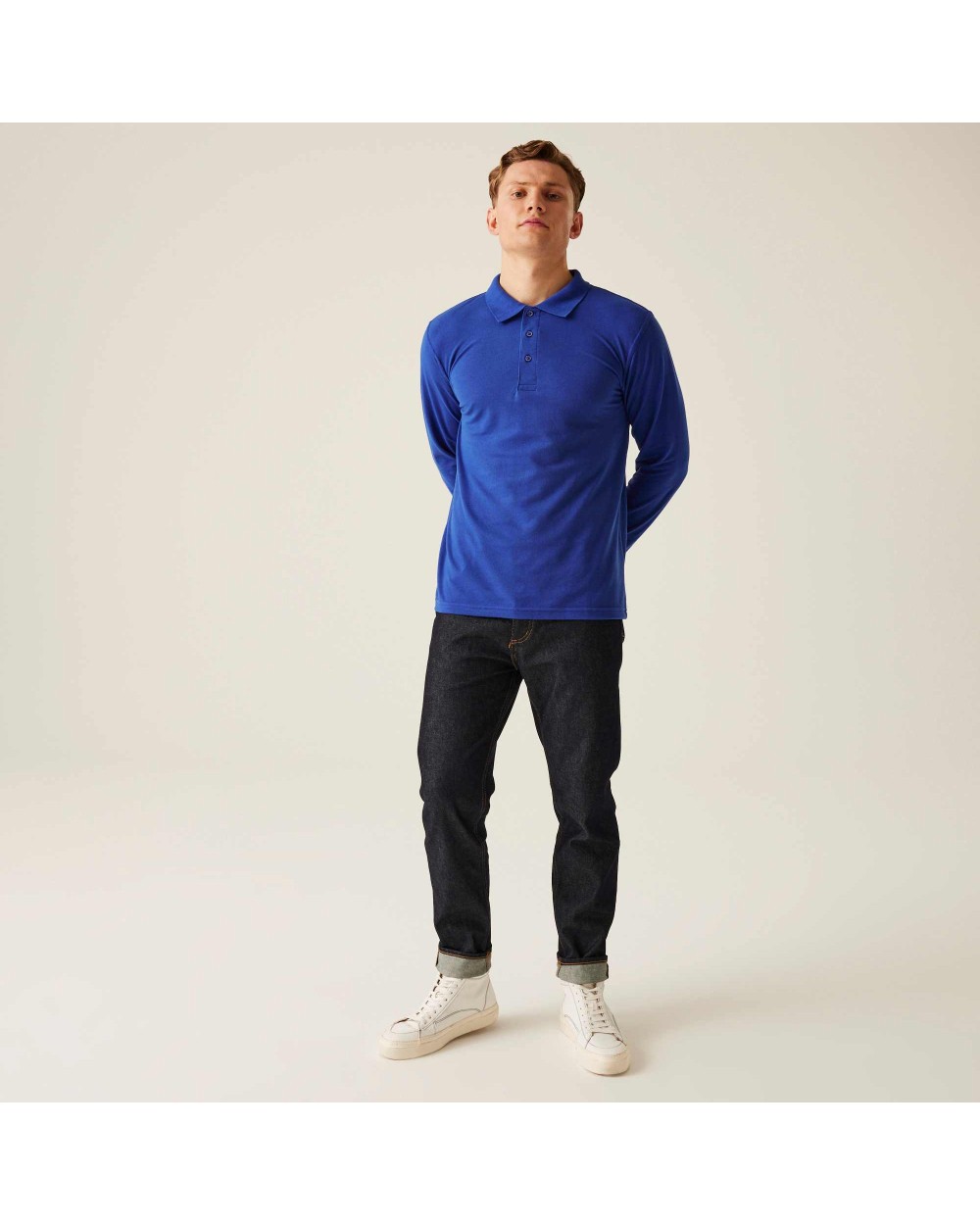 Polos personnalisable REGATTA Pro 65/35 Long Sleeve Polo