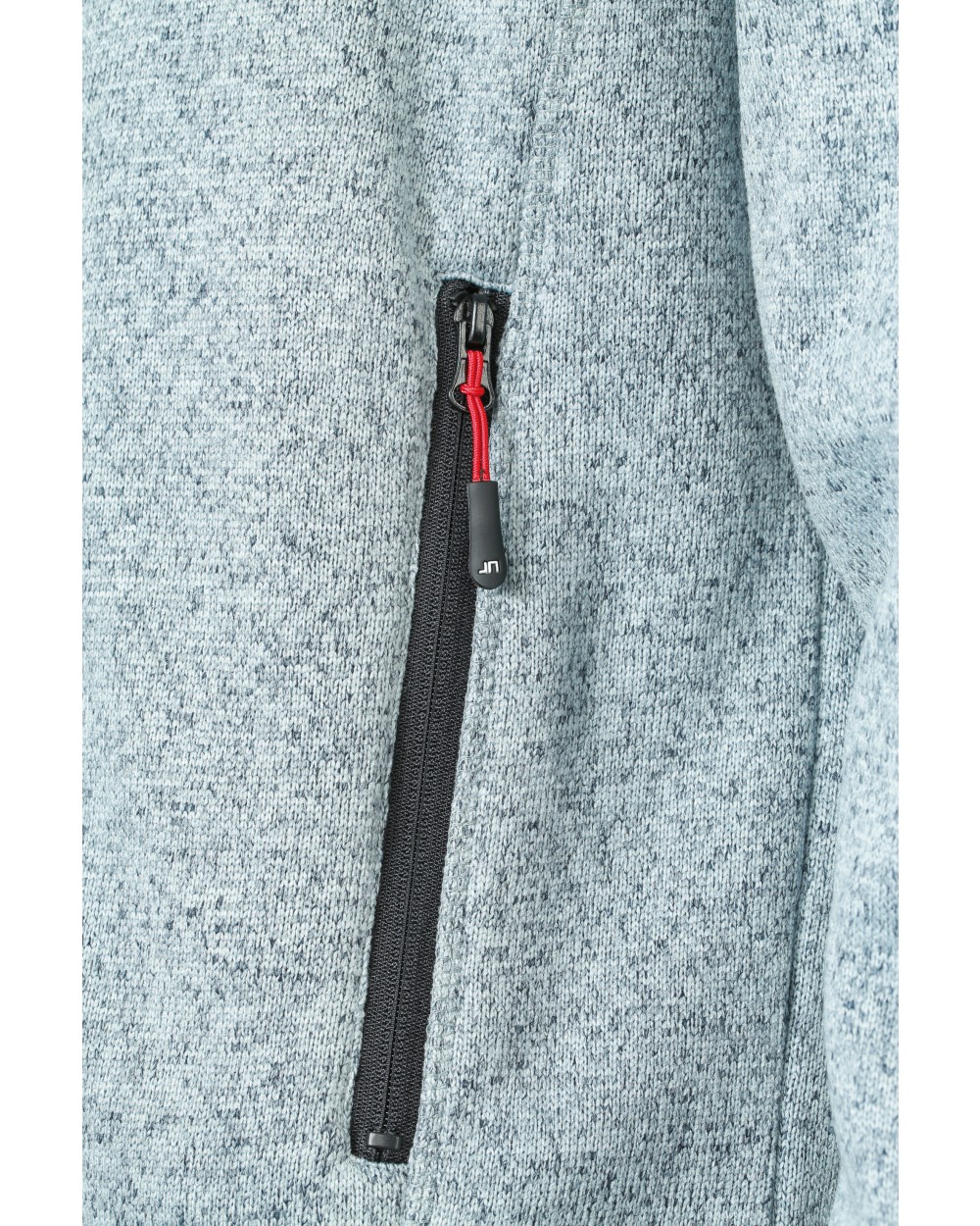 JAMES & NICHOLSON Men`s Knitted Fleece Jacket Polar Fleeces personalisierbar