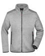 Laines polaires personnalisable JAMES & NICHOLSON Men`s Knitted Fleece Jacket