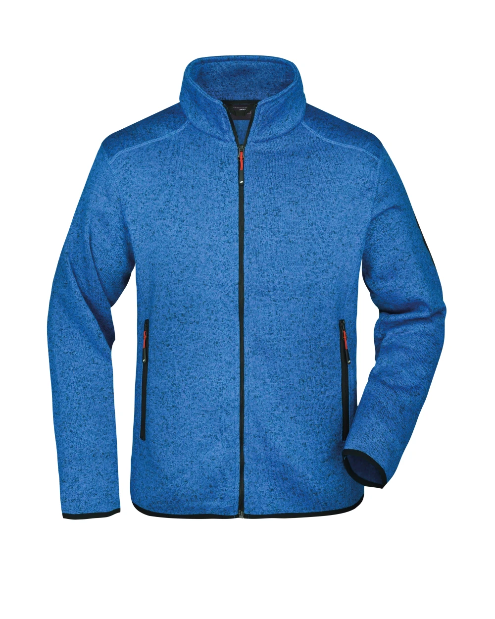 Laines polaires personnalisable JAMES & NICHOLSON Men`s Knitted Fleece Jacket