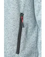 Polar Fleeces JAMES & NICHOLSON Men`s Knitted Fleece Jacket voor bedrukking &amp; borduring