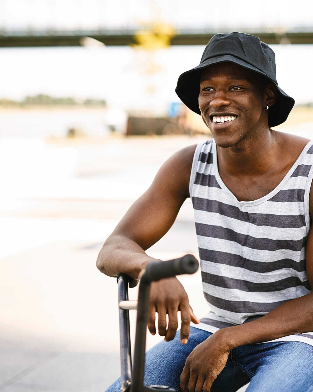 FLEXFIT Sonnenhut Flexfit aus Baumwolle Bob-Mützen personalisierbar