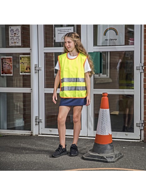 RESULT R212J Fluo overgooier kinderen  personnalisable