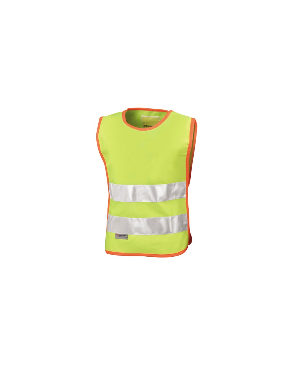 RESULT R212J Fluo overgooier kinderen Warnwesten personalisierbar
