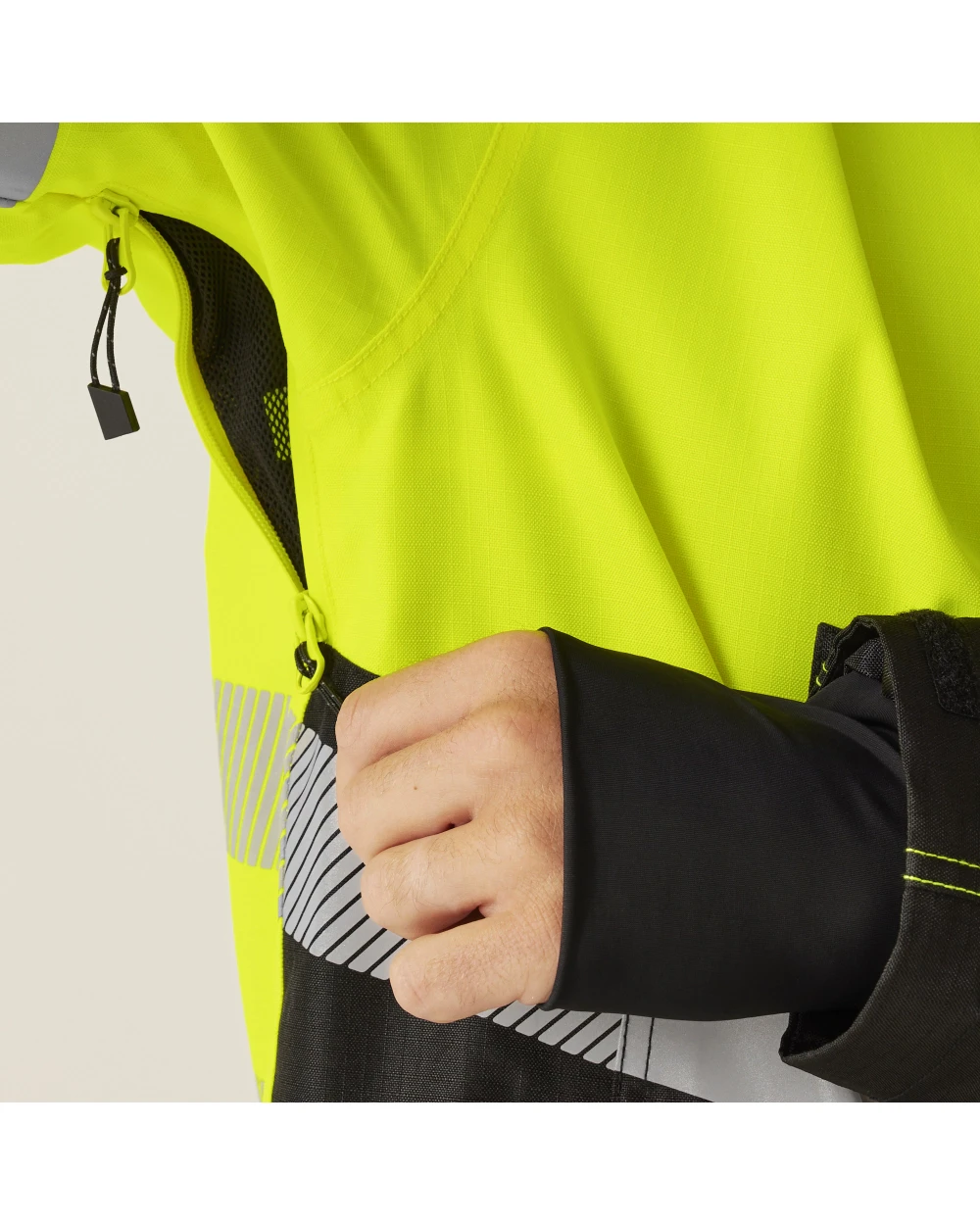 REGATTA Hi-Vis X-Pro Waterproof Shell Jacket (Class 2) Jacken personalisierbar