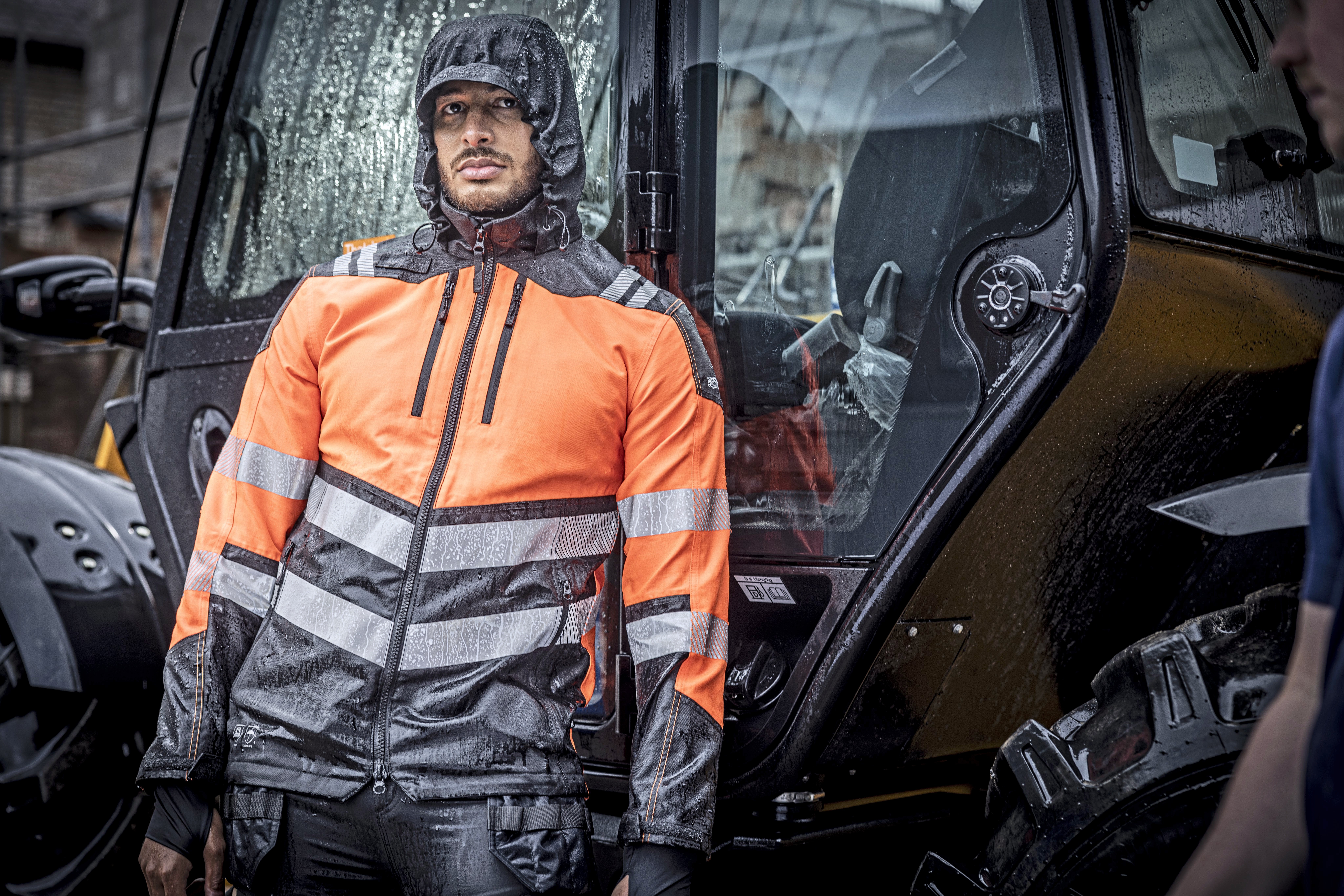 Jassen REGATTA Hi-Vis X-Pro Waterproof Shell Jacket (Class 2) voor bedrukking &amp; borduring