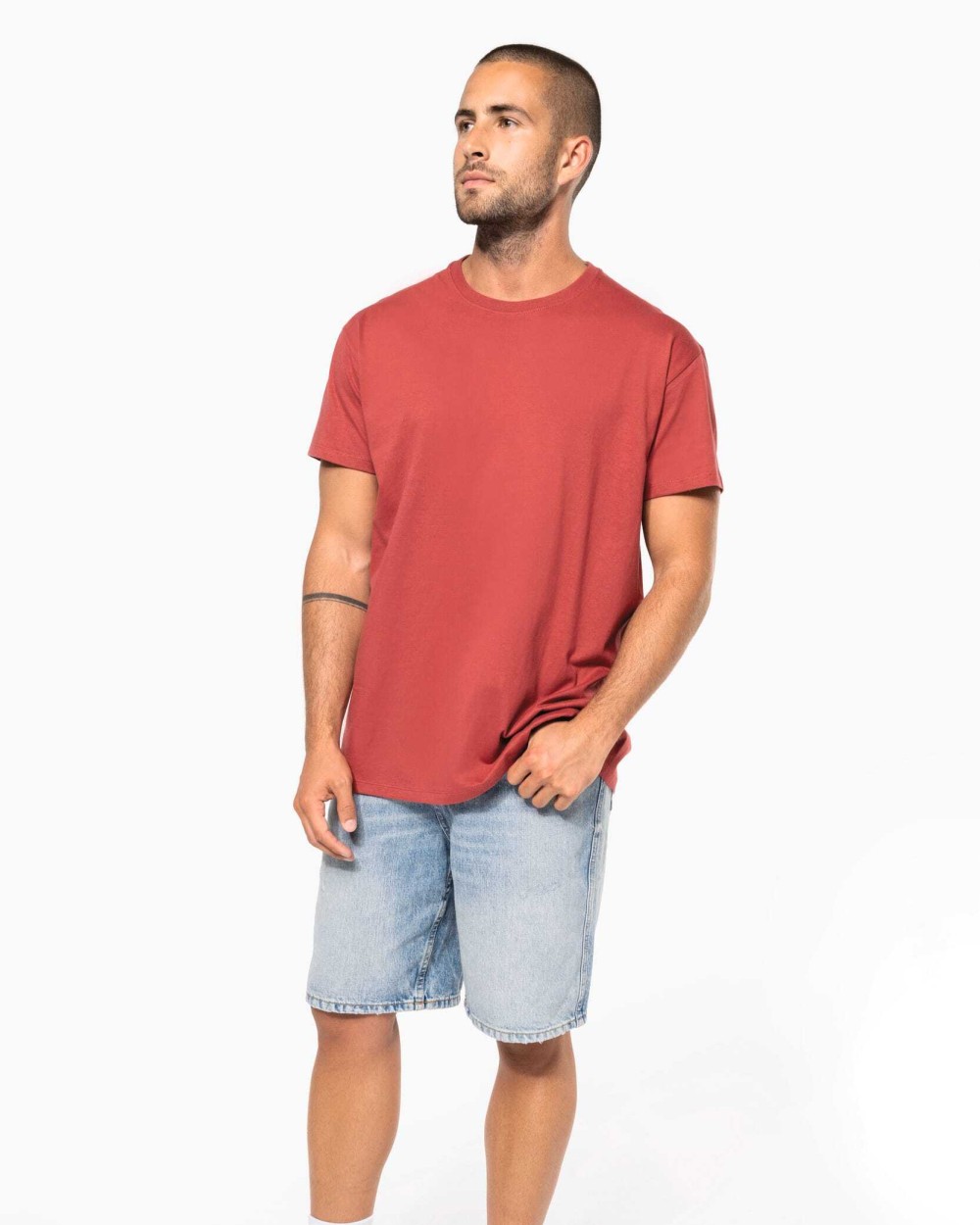 T-shirts KARIBAN Heren T-shirt Bio190 IC voor bedrukking &amp; borduring