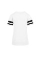 T-shirts BUILD YOUR BRAND Ladies` Mesh Stripe Tee voor bedrukking &amp; borduring