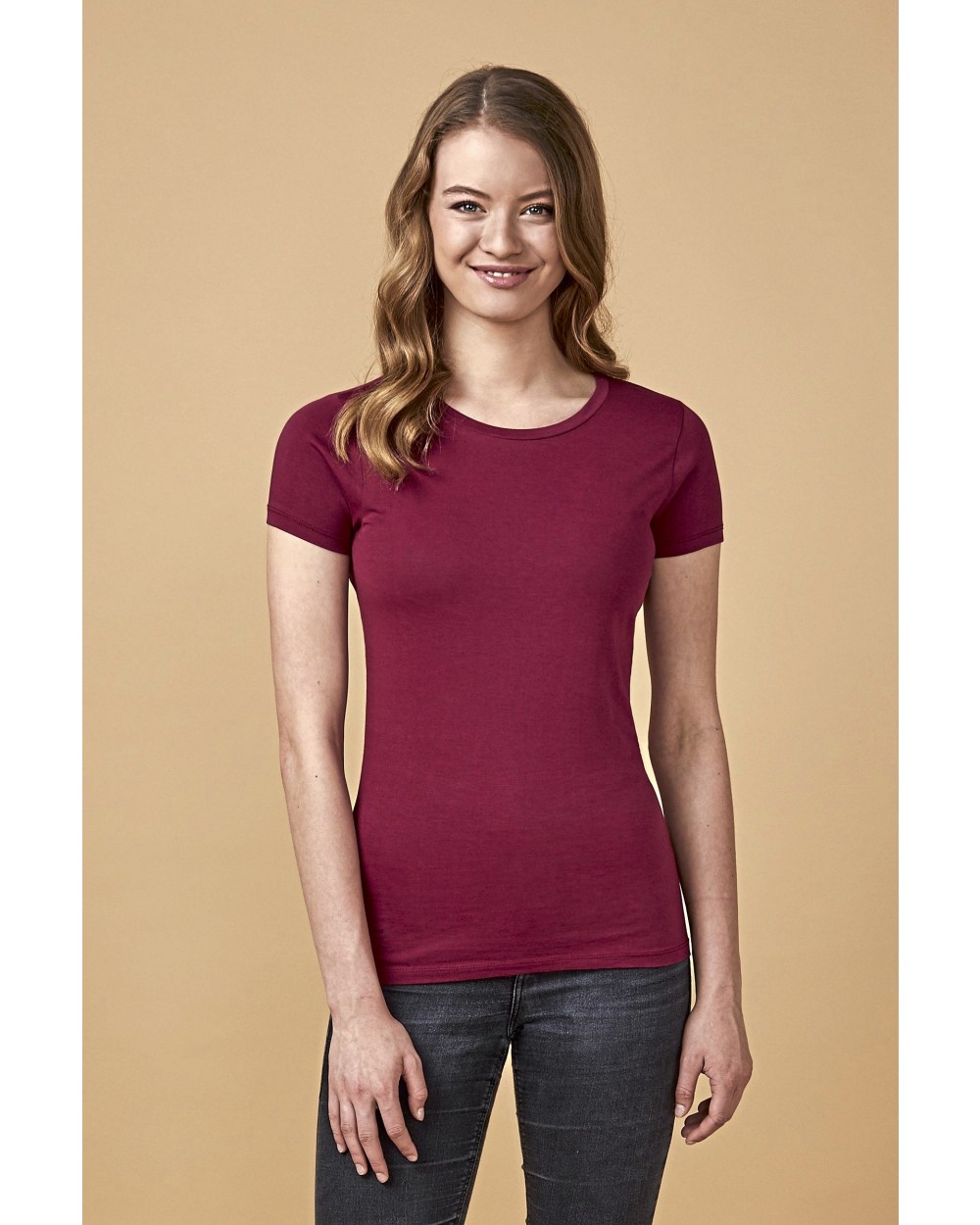 T-shirts PROMODORO Women´s Roundneck T-Shirt voor bedrukking &amp; borduring