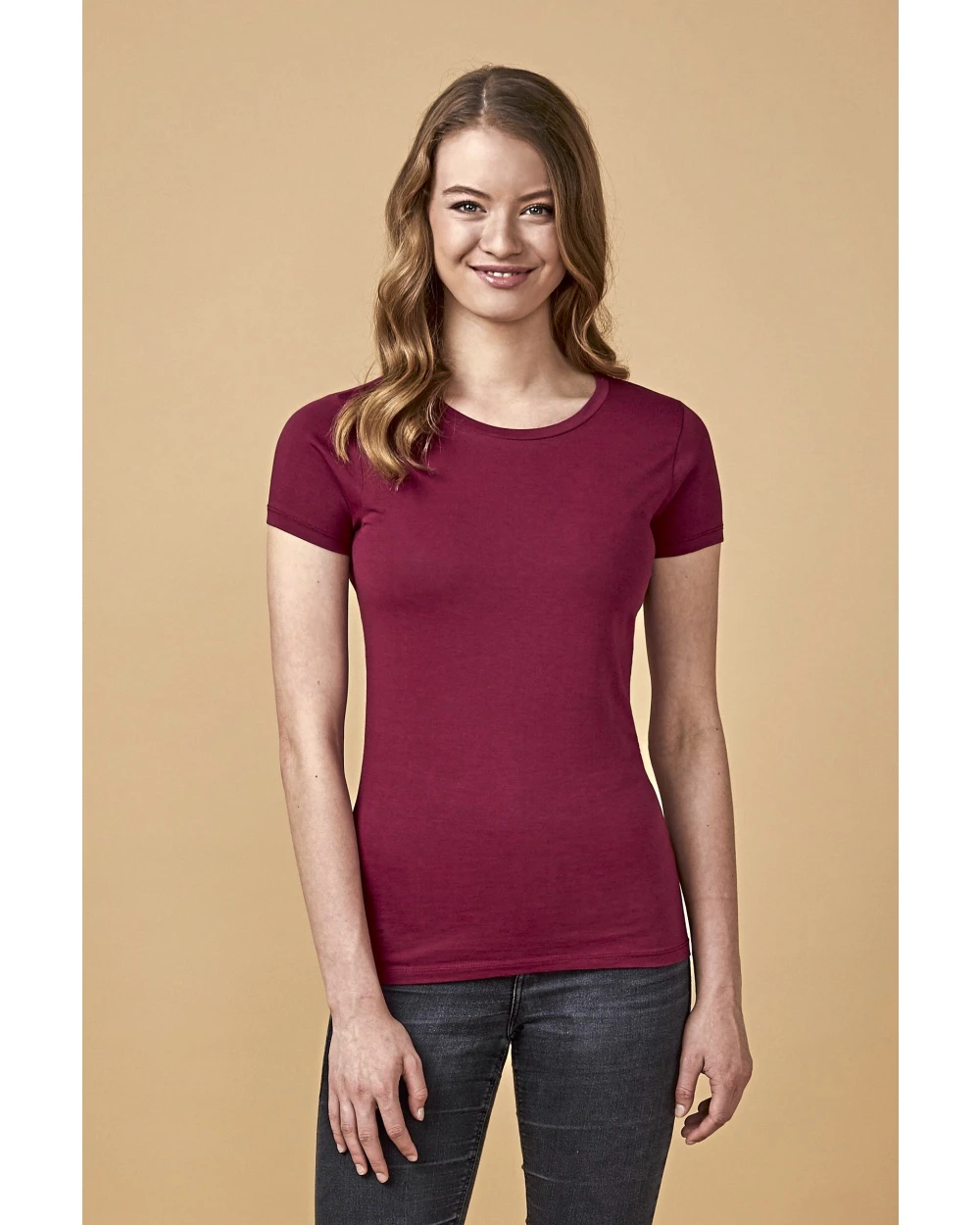 T-shirts PROMODORO Women´s Roundneck T-Shirt voor bedrukking &amp; borduring