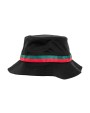 FLEXFIT Stripe Bucket Hat Kappen personalisierbar
