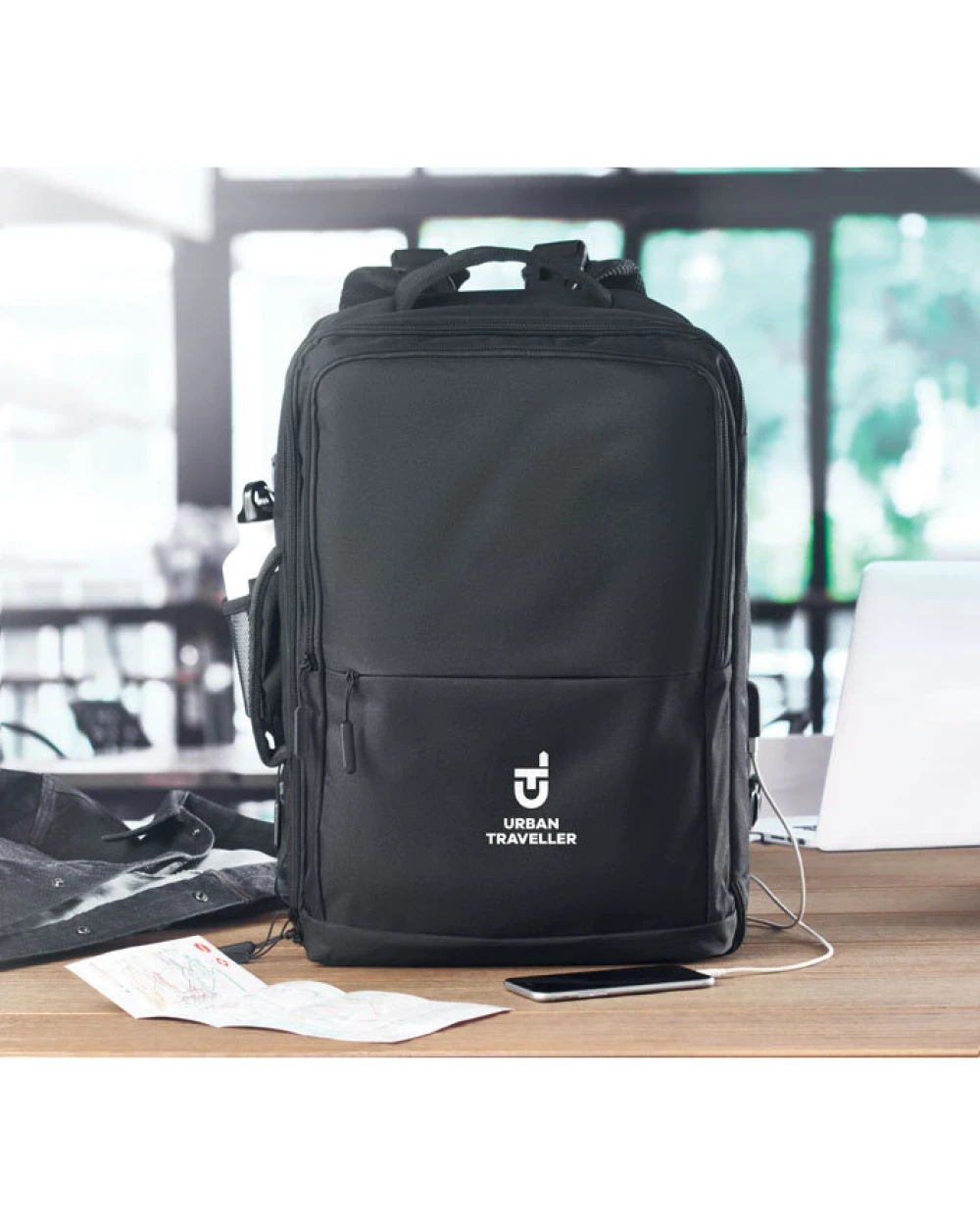 4DO Rucksack 600D RPET Taschen personalisierbar