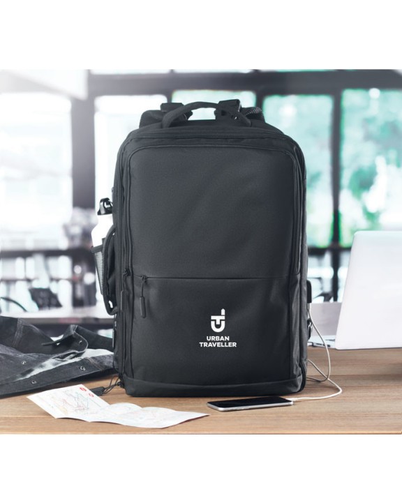 4DO Rucksack 600D RPET Taschen personalisierbar