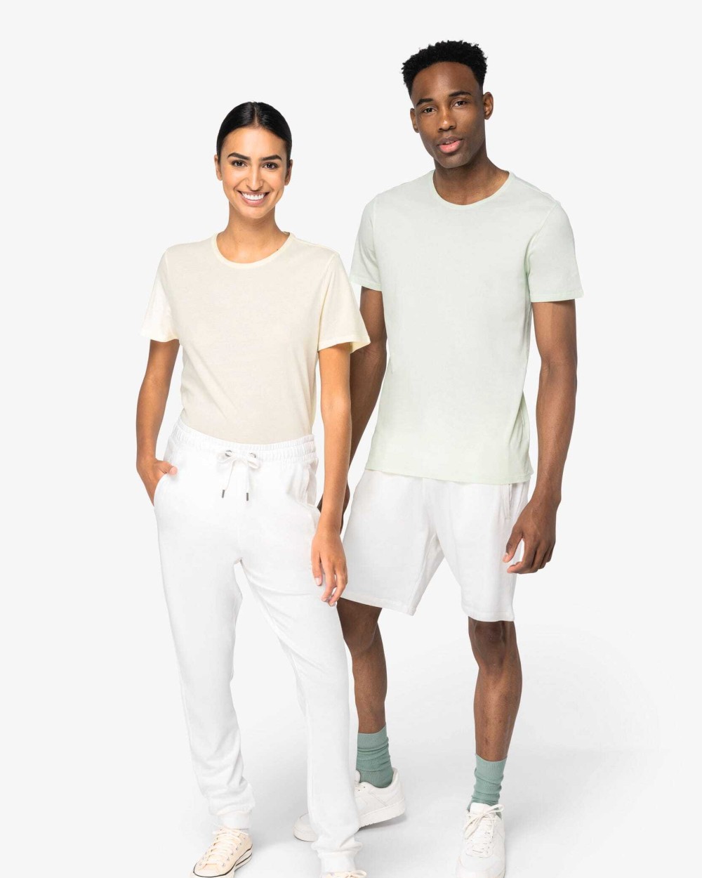 NATIVE SPIRIT Umweltfreundliches ausgewaschenes Unisex-T-Shirt T-Shirts personalisierbar