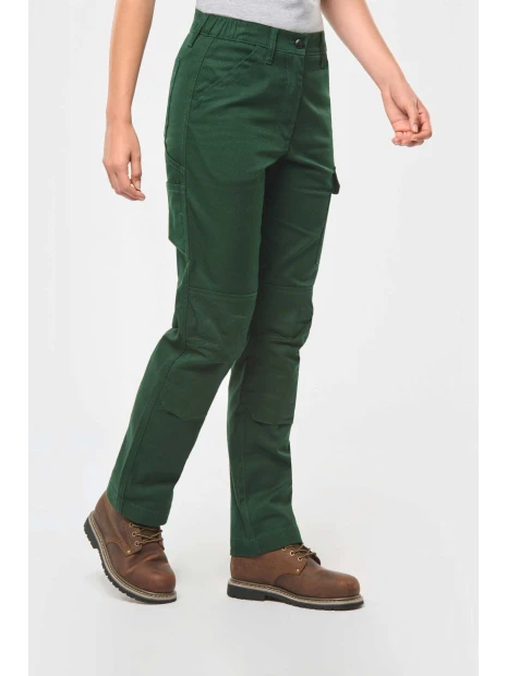 WK. DESIGNED TO WORK Pantalon de travail multipoches femme  personnalisable