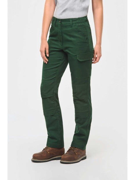 WK. DESIGNED TO WORK Pantalon de travail multipoches femme  personnalisable