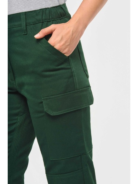 WK. DESIGNED TO WORK Pantalon de travail multipoches femme  personnalisable