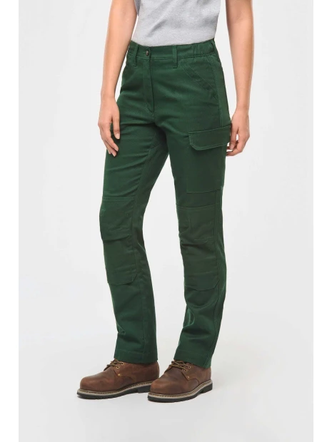 WK. DESIGNED TO WORK Pantalon de travail multipoches femme  personnalisable