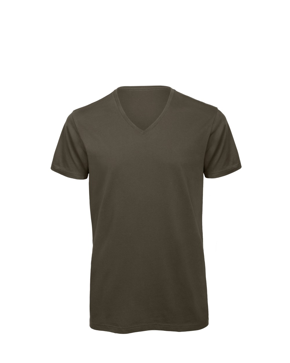 T-shirts B&C Organic Cotton Inspire V-neck T-shirt voor bedrukking &amp; borduring
