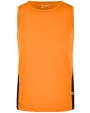 JAMES & NICHOLSON Running Top Homme T-Shirts personalisierbar
