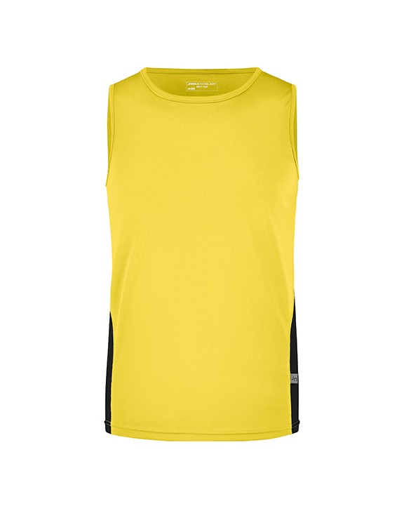 JAMES & NICHOLSON Running Top Homme T-Shirts personalisierbar