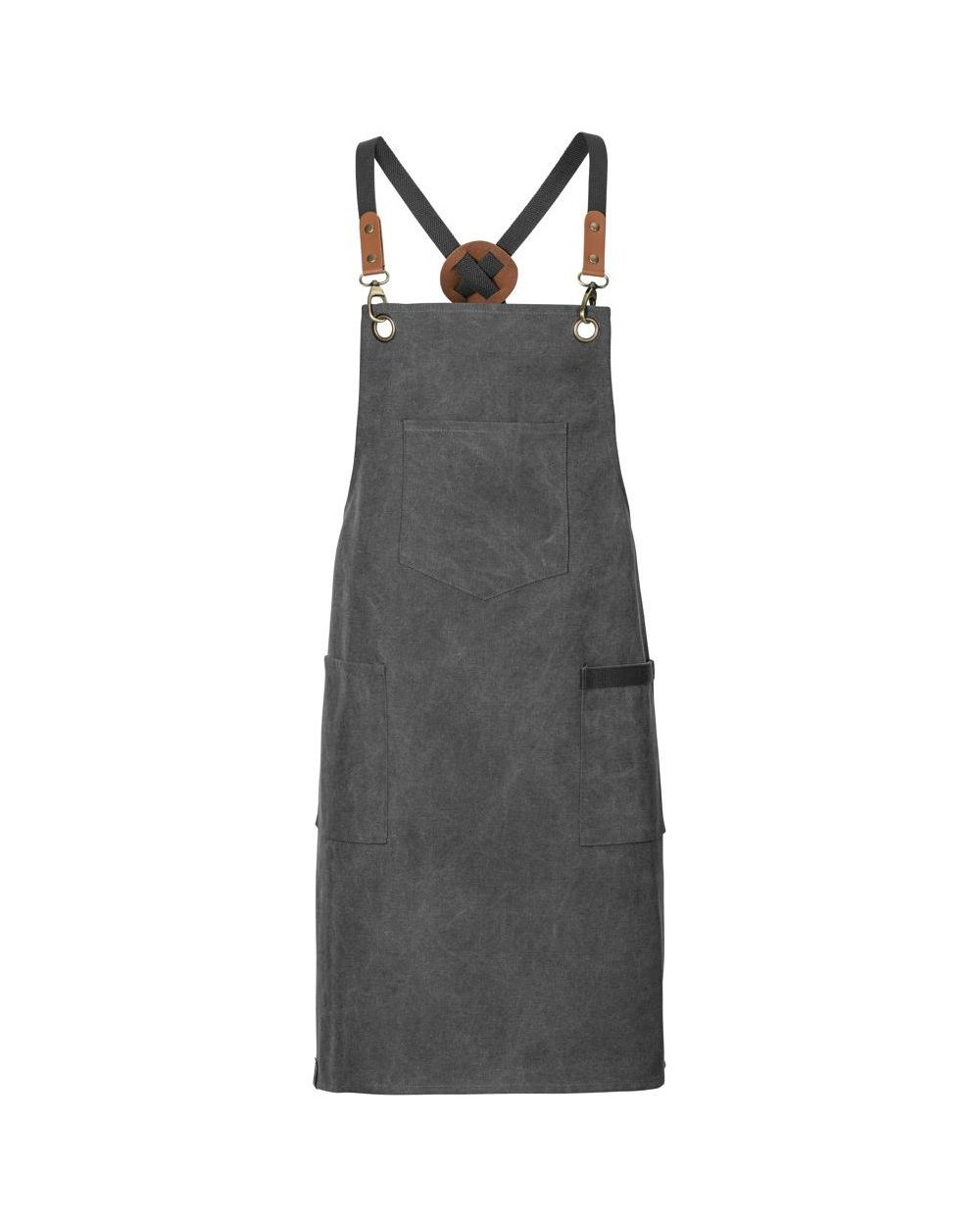 Schorten EXNER Bib Apron Canvas voor bedrukking &amp; borduring