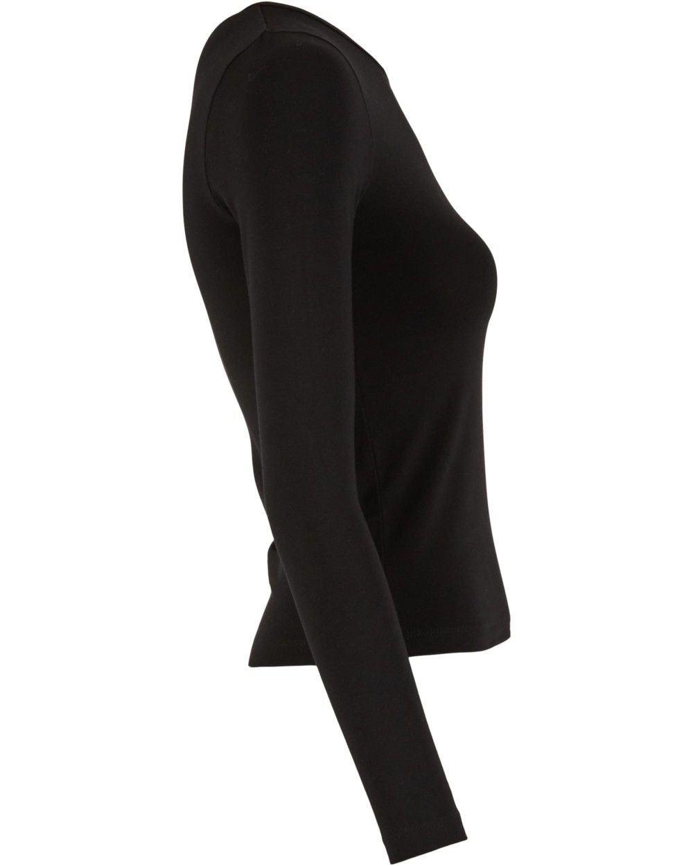 T-shirts BUILD YOUR BRAND Ladies Ultra Slim Longsleeve voor bedrukking &amp; borduring